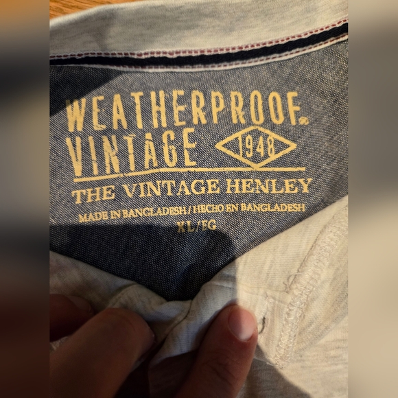 Weatherproof Vintage Henley - Picture 2 of 4